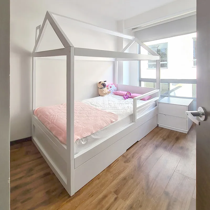cama casita cute