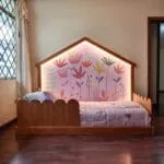 iluminacion cama jardin