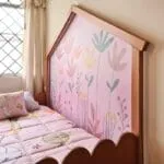 vinil laminado cama jardin